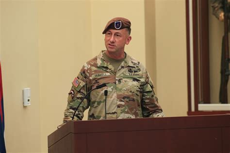 Security Force Assistance Command Welcomes New Member To The Advisor