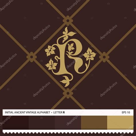 Letter R Hand Drawn Stock Vector Image By ©wbbstock 61005069