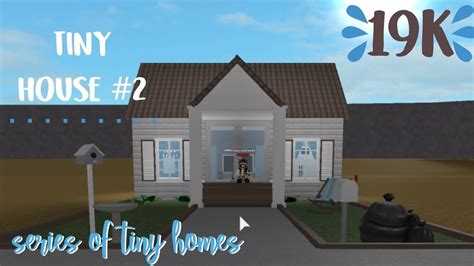 Bloxburg Small Houses 2 Story - Bloxburg│aesthetic 2 story house 55k│speed build.