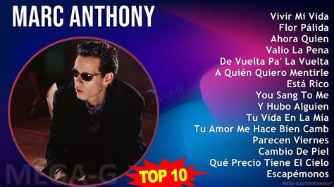 M A R C A N T H O N Y MIX 30 Maiores Sucessos 1980s Music Top Salsa