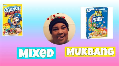 Captain Crunch Berries Mixed Lucky Charms Frosted Flakes Mukbang YouTube