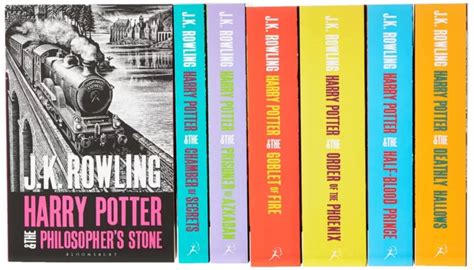 HARRY POTTER BOXED Set The Complete Collection Adult Paperback By J K