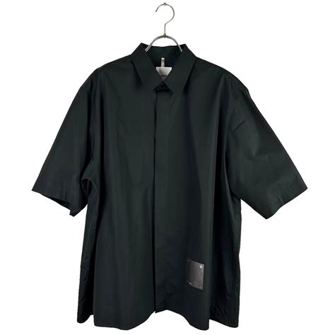 Oamcオーエーエムシー Design Patched Short Sleeve Shirts Black Commandenter