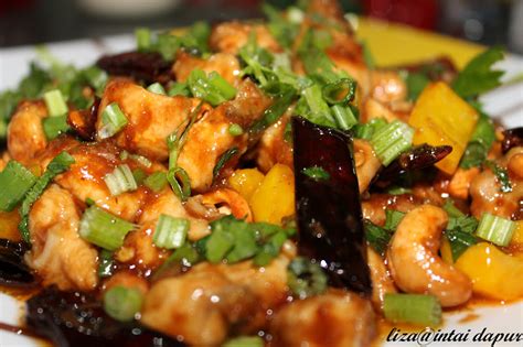 Intai Dapur Kung Pao Chicken Aka Ayam Gajus