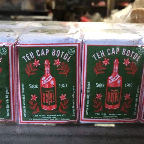 Jual Teh Tubruk Cap Botol 40g Shopee Indonesia