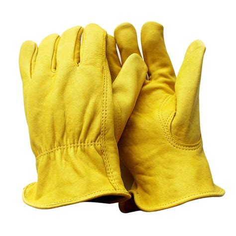 Heavy Duty Industrial Safety Gloves Construction Leather Work Gloves XL