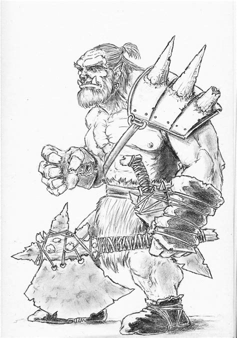 The Best Free Ogre Drawing Images Download From 56 Free Drawings Of