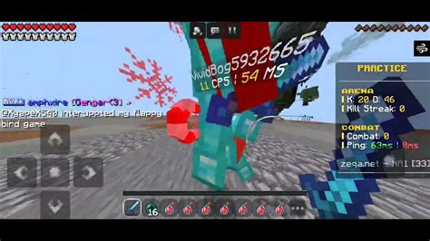 Una Batalla Epica En Minecraft Pvp Minecraft Pvp Minecraftbedrock