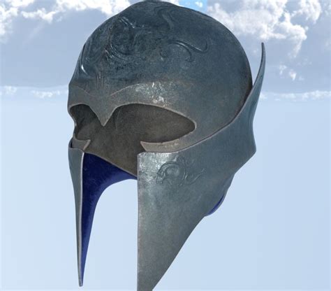 Fantasy Helmet knight 3D model | CGTrader