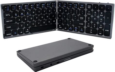 eboxer 1 Teclado Bluetooth Plegable Teclado Inalámbrico Universal