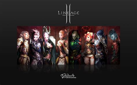 2560x1600px | free download | HD wallpaper: Lineage II Characters ...