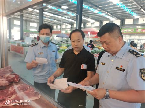 博兴县市场监管局陈户市场监管所开展猪肉市场专项检查食安山东食安观察