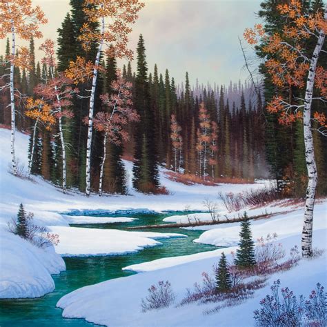 Canadian Landscape Paintings Roger D Arndt