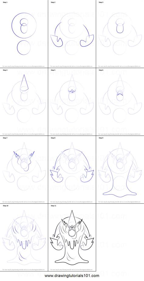 How To Draw Lord Hater From Wander Over Yonder Printable Drawing Sheet