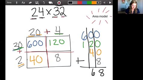 Area Model For 3 Digit Multiplication