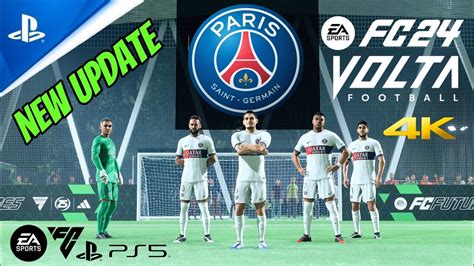 EA SPORTS FC 24 Volta PARIS SG VS MAN CITY 4K UHD CooL GamePlay On