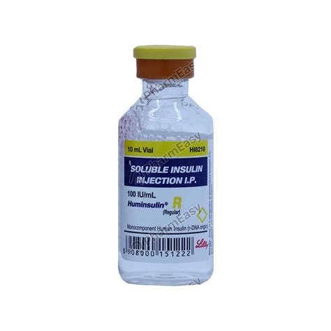 Huminsulin R Iu Ml Solution For Injection Uses Side Effects