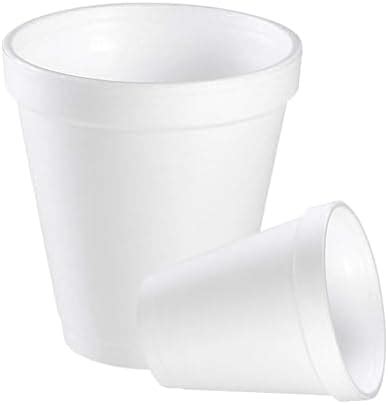 Amazon Tezzorio 100 Count 6 Oz White Foam Cups Foam Drinking