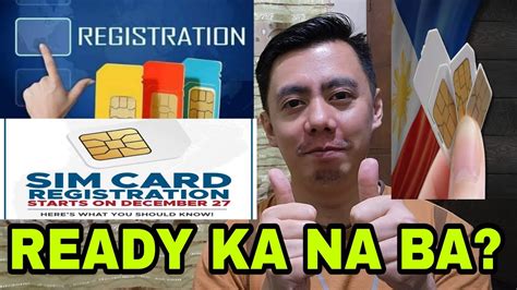 Ready Ka Na Ba Sa Sim Card Registration Law Sa Smart Globe And Dito