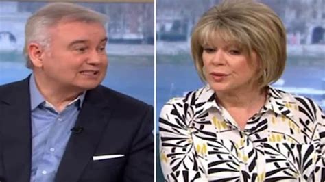 This Mornings Eamonn Holmes And Ruth Langsford Bicker On Air Daily Star