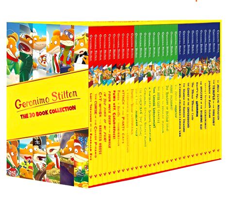 Geronimo Stilton Series Set Of 30 Books Bookxcess