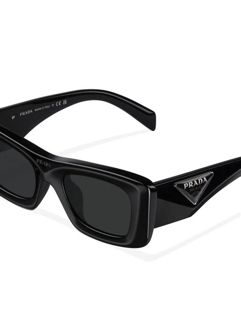 Prada Eyewear Symbole Cat Eye Sunglasses Black FARFETCH UK