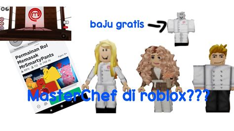 Masterchef Di Roblox Roblox Youtube