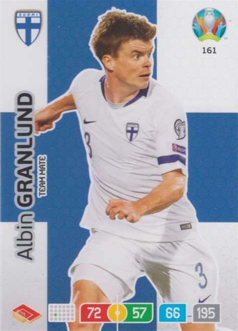 Adrenalyn Euro 2020 - 161 - Albin Granlund (Finland) - Team Mate