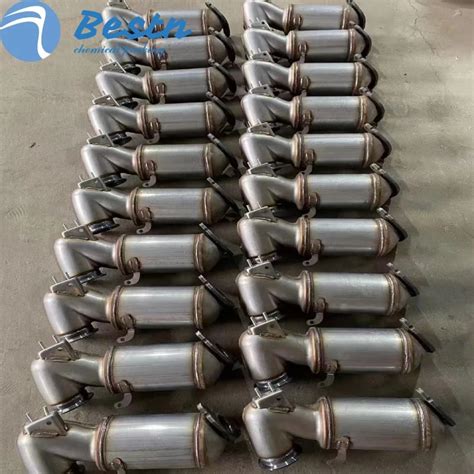 Ceramic Honeycomb Three Way Universal Catalytic Converters For Euro3 5