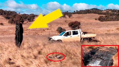 A Mysterious Large Object From Outer Space Crashed On A Sheep Farm In