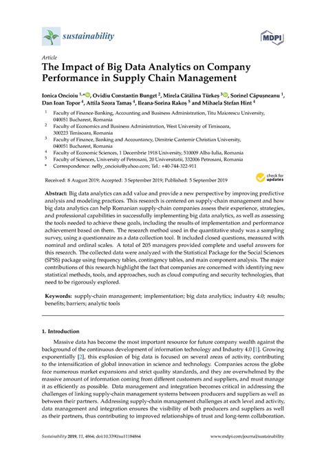 Out Xxxxxxxxxxxxxxx Sustainability Article The Impact Of Big Data