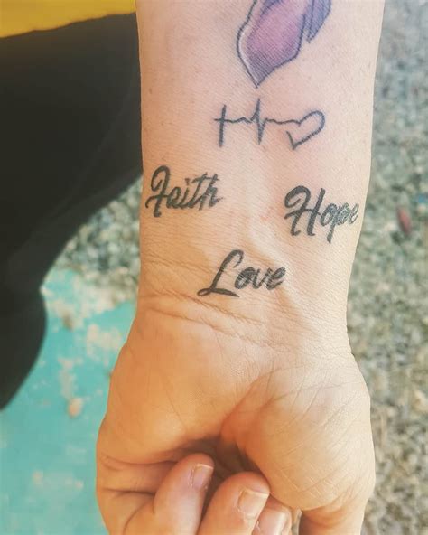 Heartfelt Designs Top 90 Faith Hope Love Tattoo Ideas To Celebrate