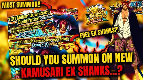 Why You Should Summon On New Kamusari Ex Shanks Banners In Opbr