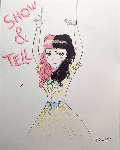 Show And Tell Melanie Martinez K 12 Art Draw Girl Showandtell