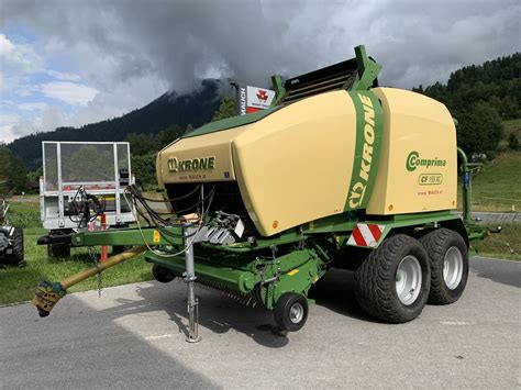 Krone Rundballenpresse Comprima Cf Xc Tandemachse Landwirt