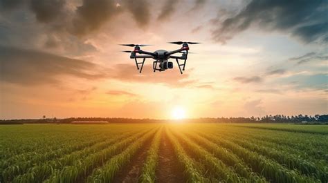 Premium AI Image | farming drone