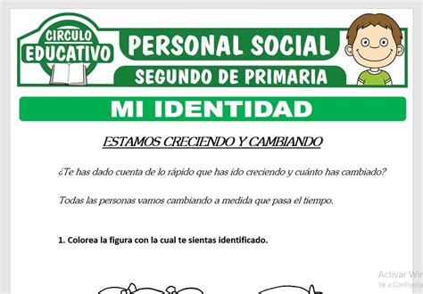 Identidad De La Persona Para Segundo Grado De Primaria Porn Sex Picture