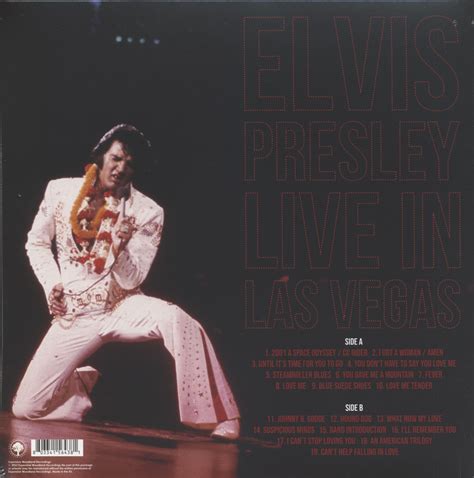 Elvis Presley LP: Live In Las Vegas (LP) - Bear Family Records