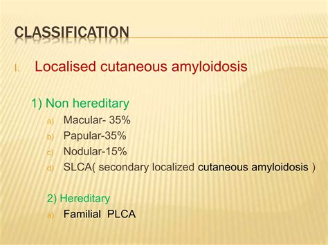 Cutaneous Amyloidosis Ppt