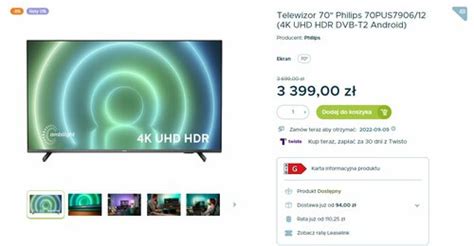 Super Promocja Na Philips 70 Cali RtvManiaK Pl