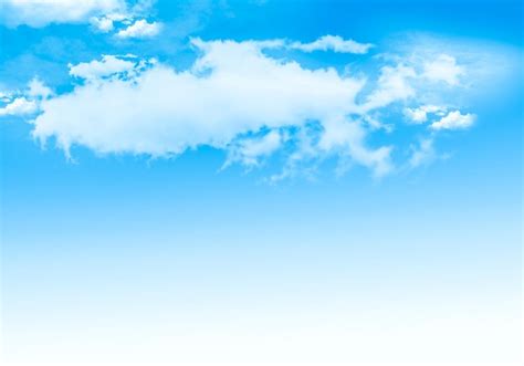 Premium Photo White Fluffy Clouds In The Blue Sky Nature Background