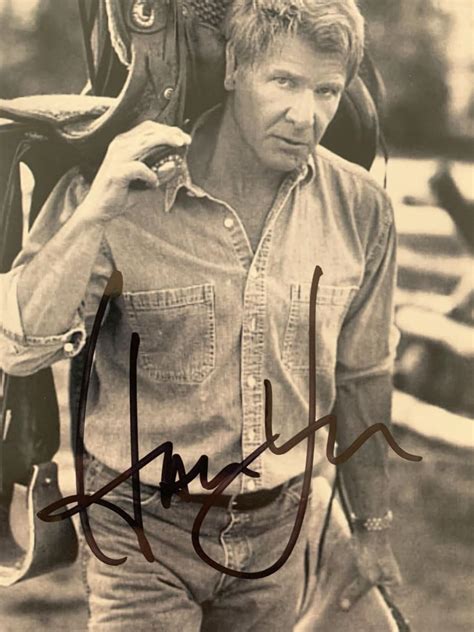 Harrison Ford Signed Photo