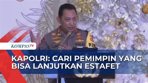 Mabes Polri Klarifikasi Pernyataan Kapolri Soal Pemimpin Yang Bisa