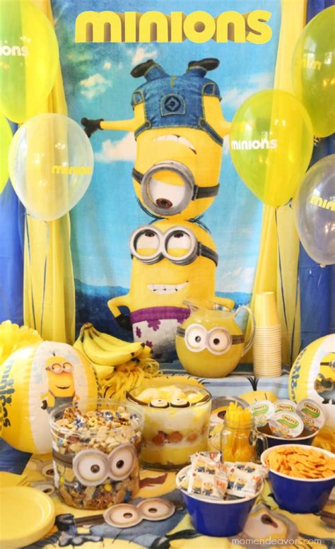 Minions Party Ideas Mom Endeavors