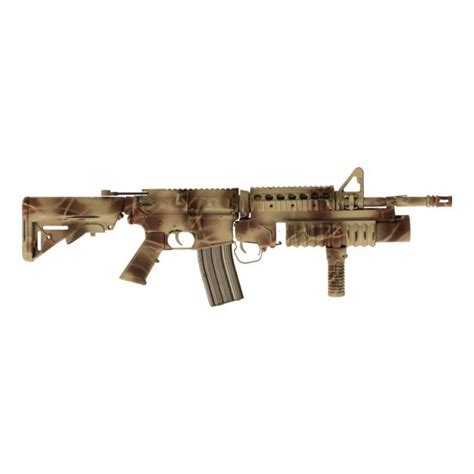 M4 Sopmod Assault Rifle with 9 inches M203 Grenade Launcher (2 Colors ...