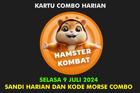 Baca Sandi Harian Hamster Kombat 9 Juli 2024 Klaim 1 Juta Koin Gratis