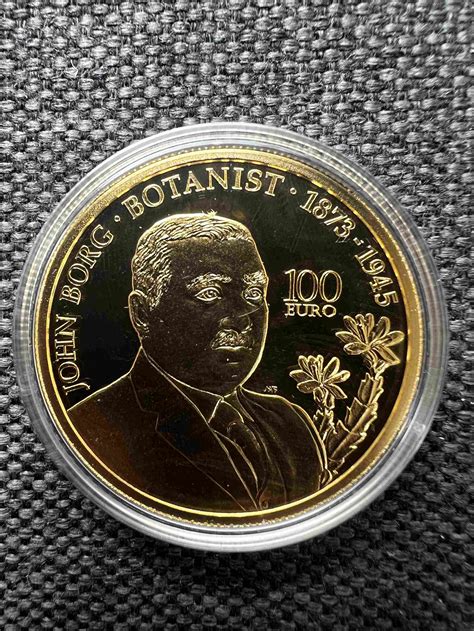 Malta Euro Gold Coin Th Anniversary Of The Birth Of John Borg