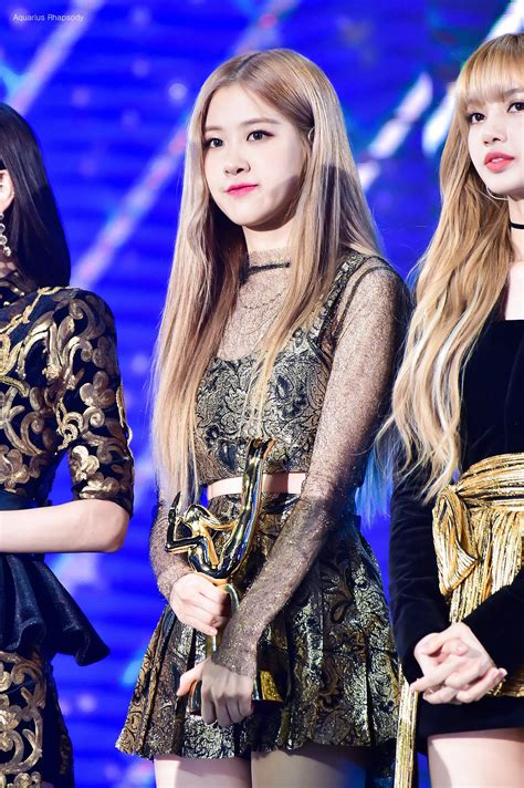 190105 Golden Disk Awards 2019 Blackpink Rose Blackpink Fashion