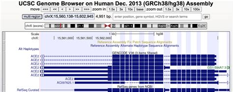 Genome Browser Multi Region