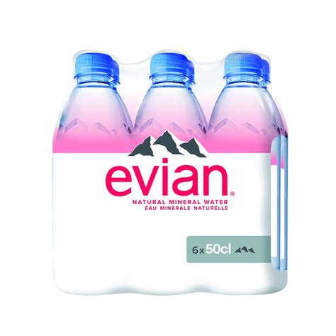 Evian น้ำแร่ธรรมชาติ เอเวียง 500 มล. รุ่นแพ็ค6 | Shopee Thailand